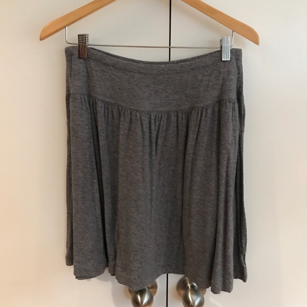 🚨Grey cotton skirt with pockets🚨